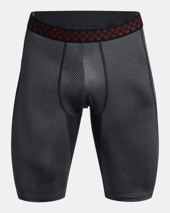 Men's UA RUSH™ SmartForm Printed Shorts in Black image number 4